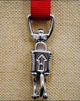 Weaver Red Nylon Tack Horse Trailer Tie Nickel Plated Hardware