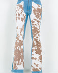 Rodeo Bell Bottom Jean in Light Denim