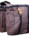 Hilason Black Western Horse Tack Cordura Insulated Saddle Bag