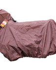 Hilason Horse Tack Brown Nylon Saddle Cover For Western