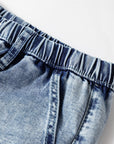 Abigail Drawstring Elastic Waistband Jeans