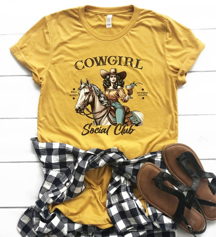 Cowgirl Social Club Graphic Tee