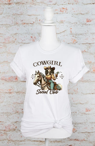 Cowgirl Social Club Graphic Tee