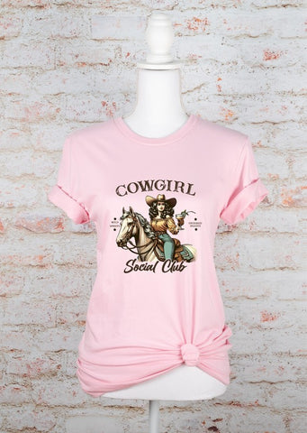 Cowgirl Social Club Graphic Tee