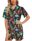 Vegas Neon Women's Western Pajama Set