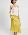RIBBED ASYMMETRICAL HEM TUBE TOP