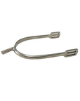AJ Tack Men's Stainless Steel Prince of Wales English Spurs