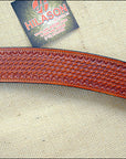 Hilason Western Headstall & Breast Collar Set Horse American Leather Tan