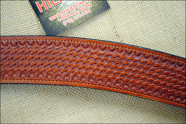 Hilason Western Headstall &amp; Breast Collar Set Horse American Leather Tan