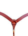 Hilason Western Headstall & Breast Collar Set Horse American Leather Tan