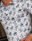 YIPPE-KI-YAY MEN'S PERFORMANCE POLO
