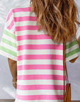 Zaria Patch Pocket Drop Sleeve Top