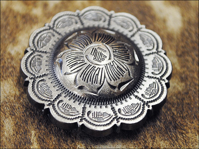 Western Screw Back Concho Floral Carved Saddle Bling Cowgirl