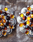 Brown Crystals Berry Bling Headstall Tack Hilason