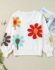 Mabel Flower Sweater