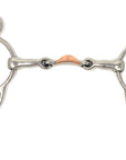 AJ Tack Stainless Steel Moon Dogbone Wonder Gag Bit
