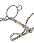 AJ Tack Stainless Steel Moon Dogbone Wonder Gag Bit