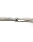 AJ Tack Offset Dee Ring Snaffle Bit with Star Concho