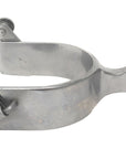 AJ Tack Men's Stainless Steel Stars and Double Shooter Spurs