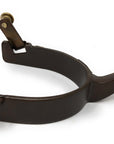 AJ Tack Men's Antique Brown Longhorn Spurs