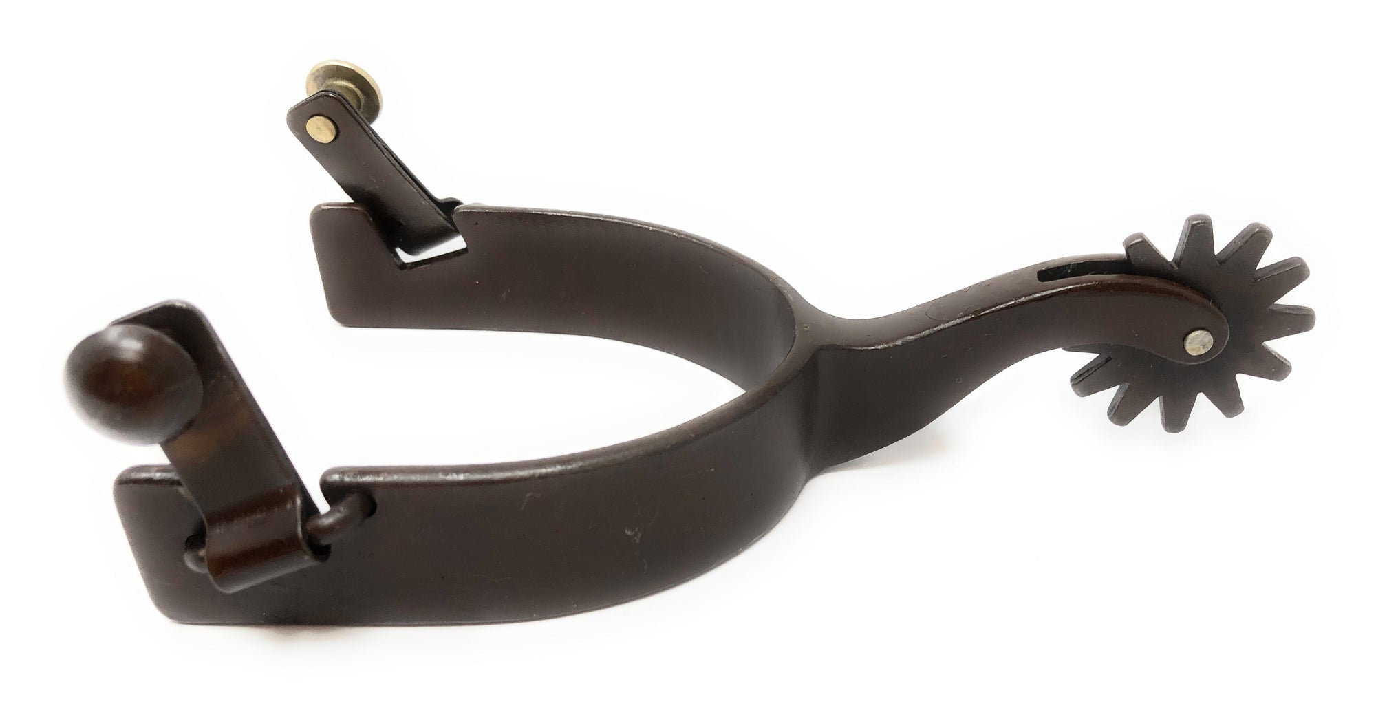 AJ Tack Men&#39;s Floral Engraved Spurs