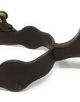 AJ Tack Men's Flower and Spurs Western Spurs