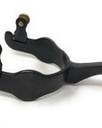 AJ Tack Men's Antique Brown Pirate Skull Spurs