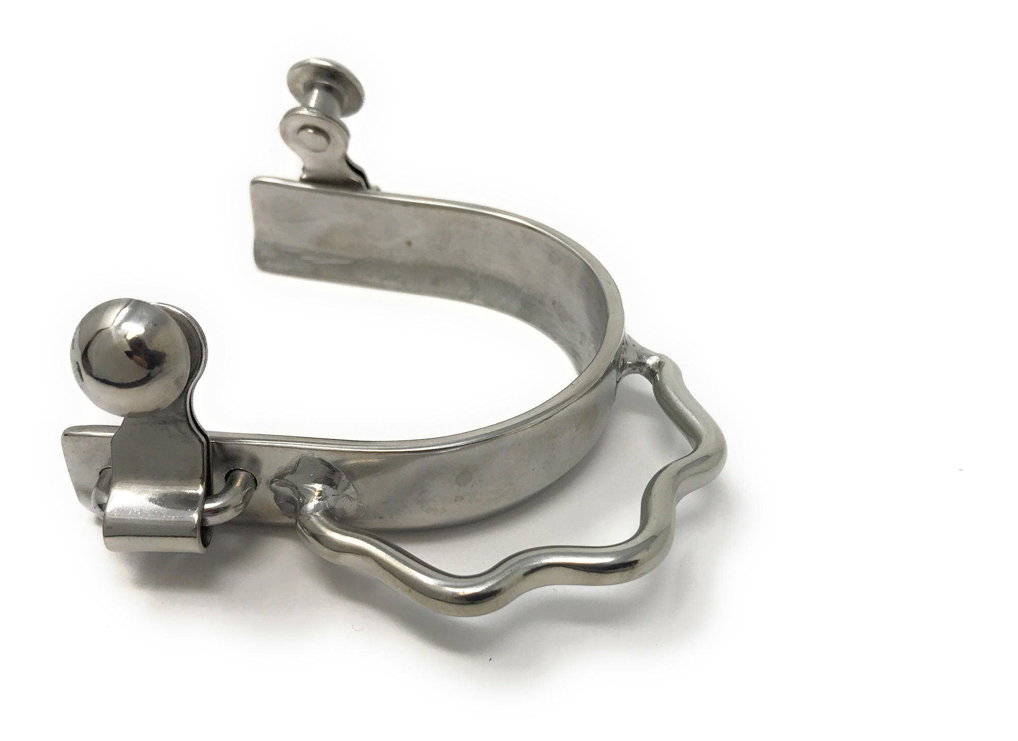 AJ Tack Men&#39;s Stainless Steel Bumper Spurs