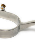 AJ Tack Men's Stainless Steel Offset Southwest Spurs