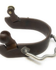 AJ Tack Men's Antique Brown Praying Cowboy Bumper Spurs