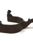 AJ Tack Men's Antique Brown Texas Star Show Spurs
