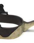 AJ Tack Men's Antique Brown Reining Horse Spurs