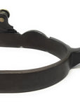 AJ Tack Men's Antique Brown Longhorn Engraved Spurs