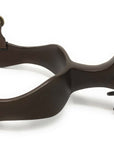 AJ Tack Men's Antique Brown Texas Star Spurs