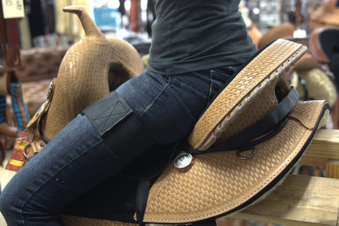 Anti-Slip Western Saddle Seat Cover - Made in the USA