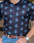 BUCKLE BUNNY MEN'S PERFORMANCE POLO