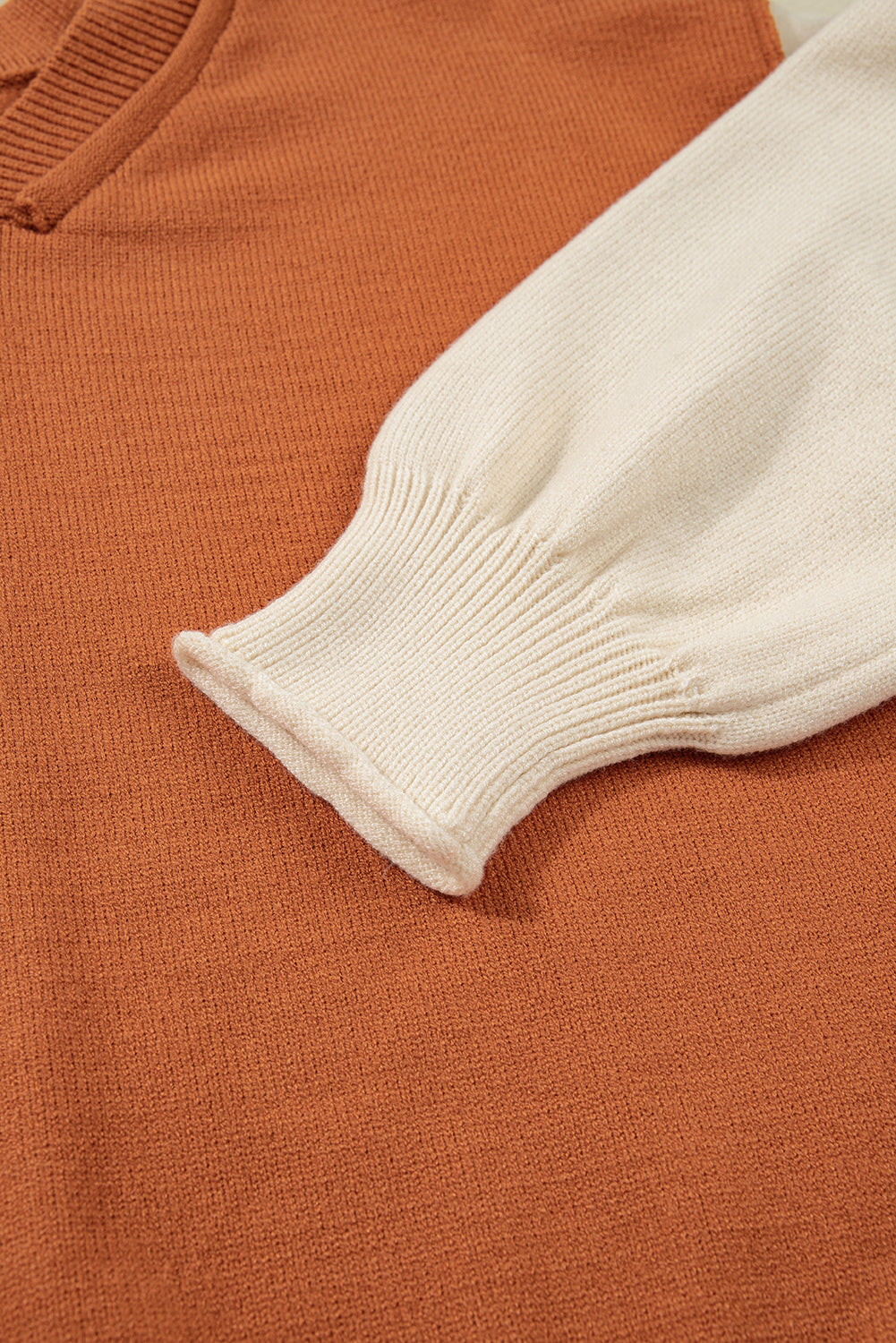 Abigail Edge Bubble Sleeve Sweater