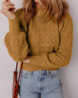 Aria Edge Balloon Sleeve Sweater