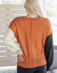 Abigail Edge Bubble Sleeve Sweater