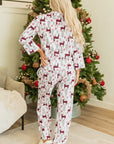Christmas Shirt and Pants Pajama Set