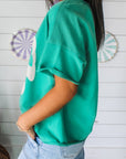 Lace Bow Raw Edge T-Shirt