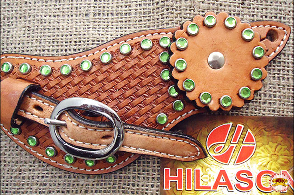 Hilason Western Style Men &amp; Womens Spur Straps for Horse Riding, Barrel Racing,Show,and Rodeo