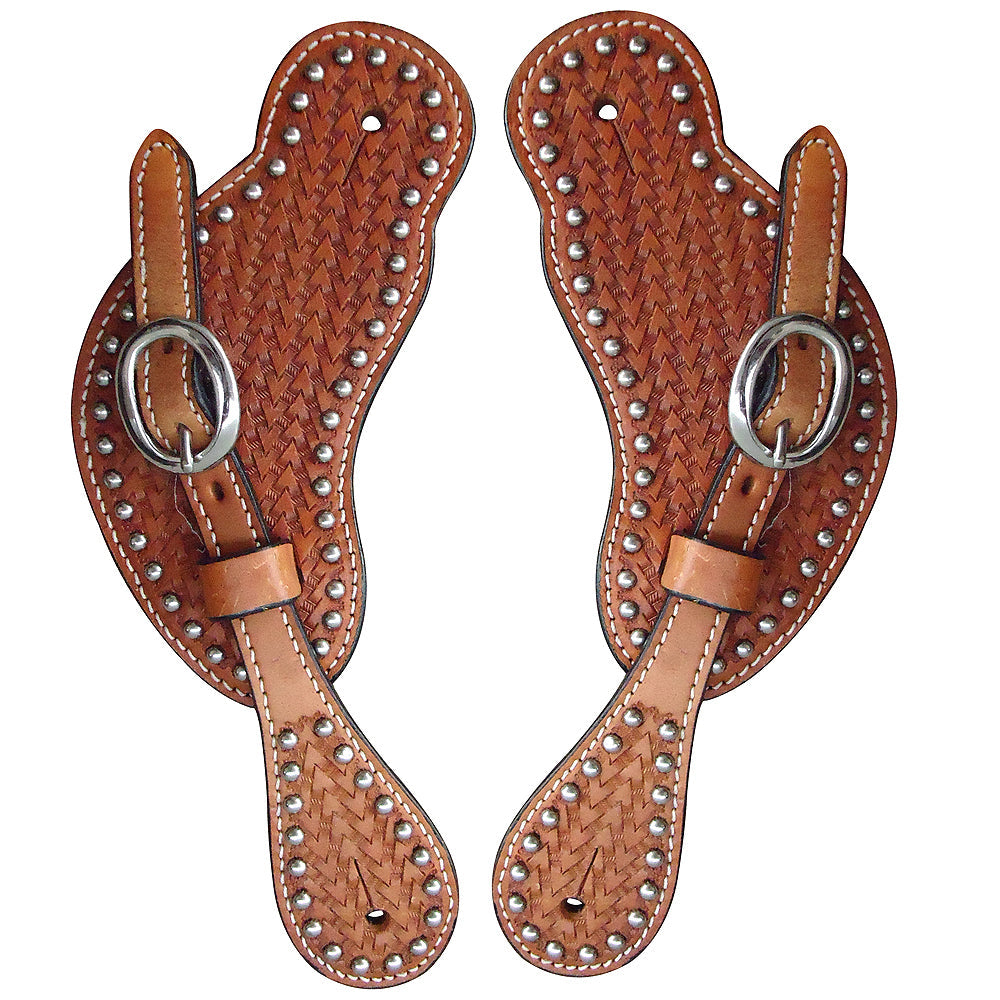 Hilason Western Style Men &amp; Womens Spur Straps for Horse Riding, Barrel Racing,Show,and Rodeo