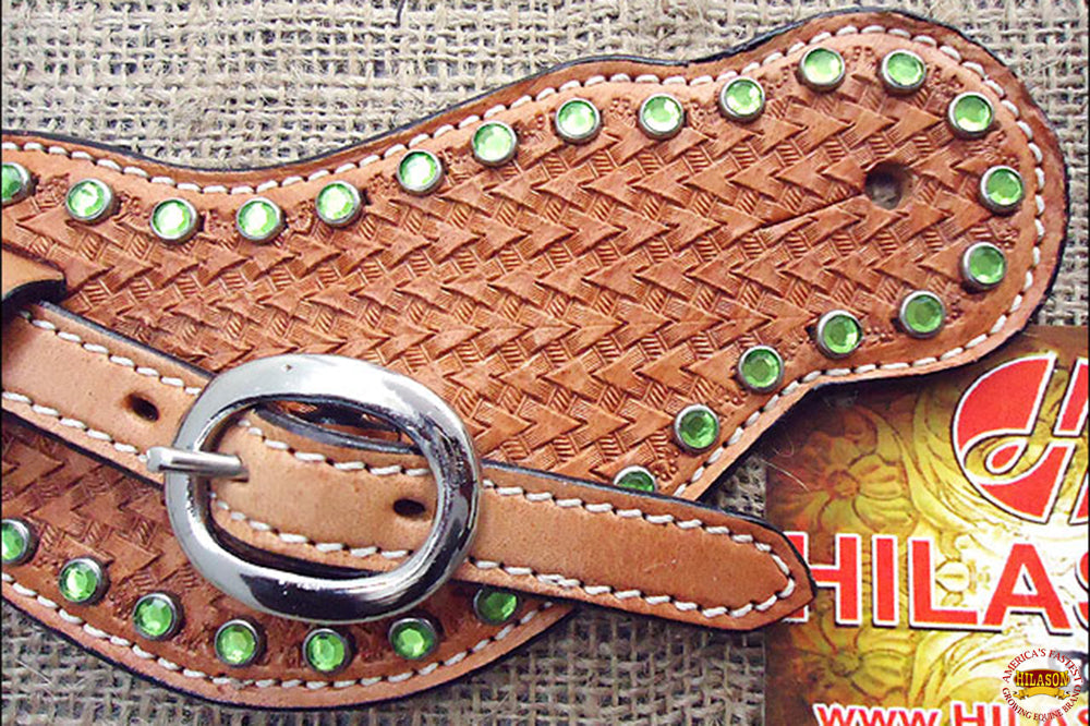 Hilason Western Style Men &amp; Womens Spur Straps for Horse Riding, Barrel Racing,Show,and Rodeo