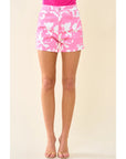 HOT PINK COW PRINT | SHORTS