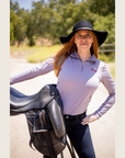 Lavender Ash Riding Shirt - DQD Vintage Collection