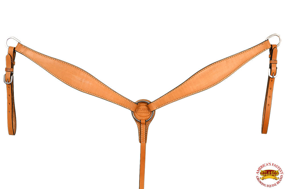 HILASON Western Horse Headstall Breast Collar Set Tack Genuine American Leather