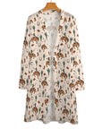 Rodeo Cowboy Print Lightweight Cardigan