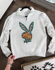 Western Bunny Quarter Zip