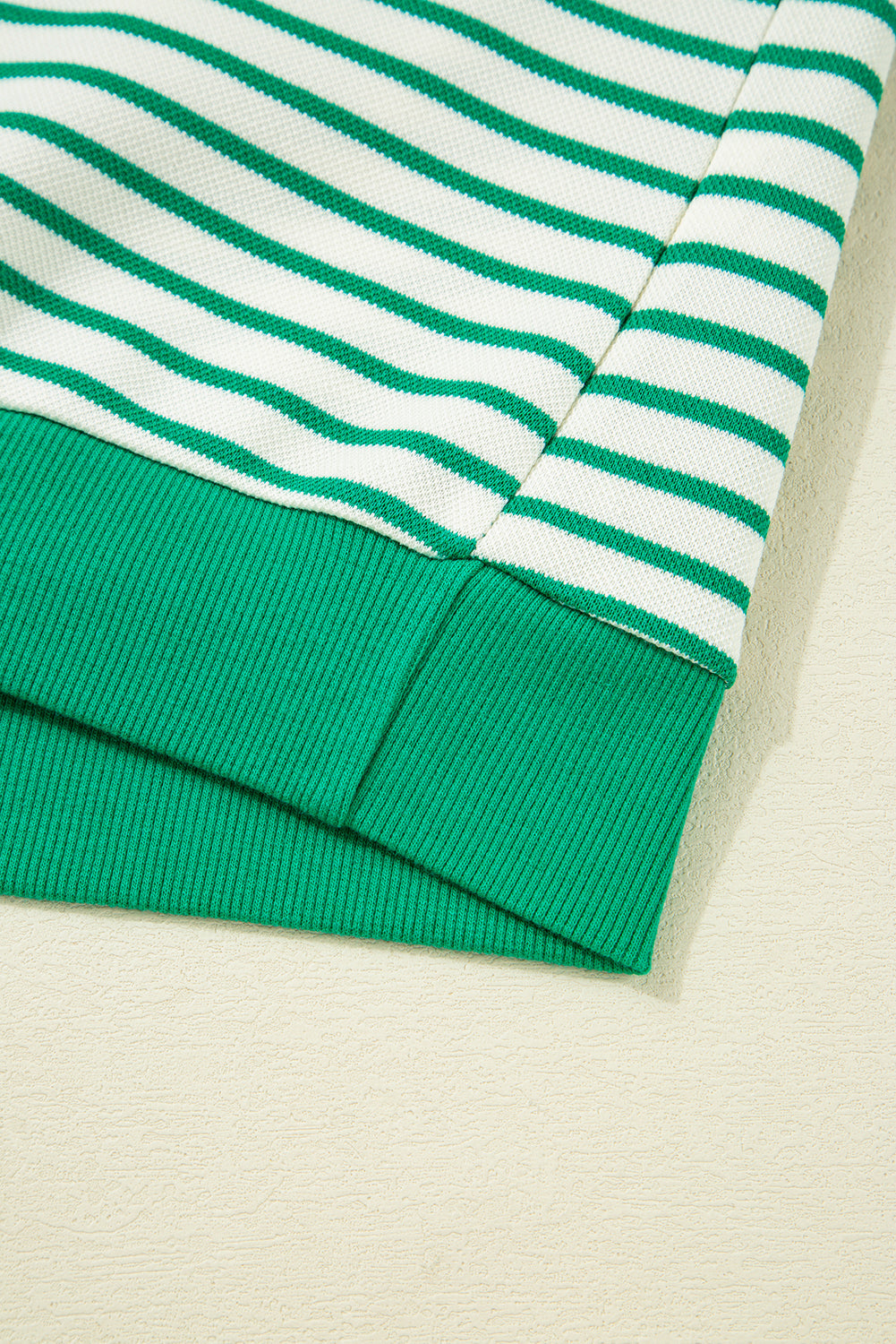 Stripe Patchwork Long Sleeve Top